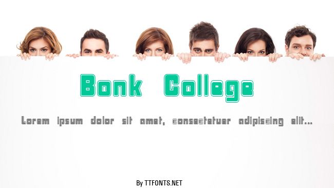 Bonk College example